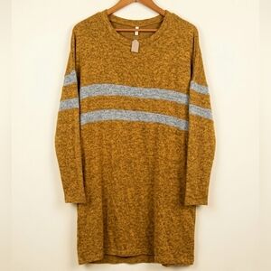 NWT My Story Soft & Stretchy Long Sleeve Pocket Dress